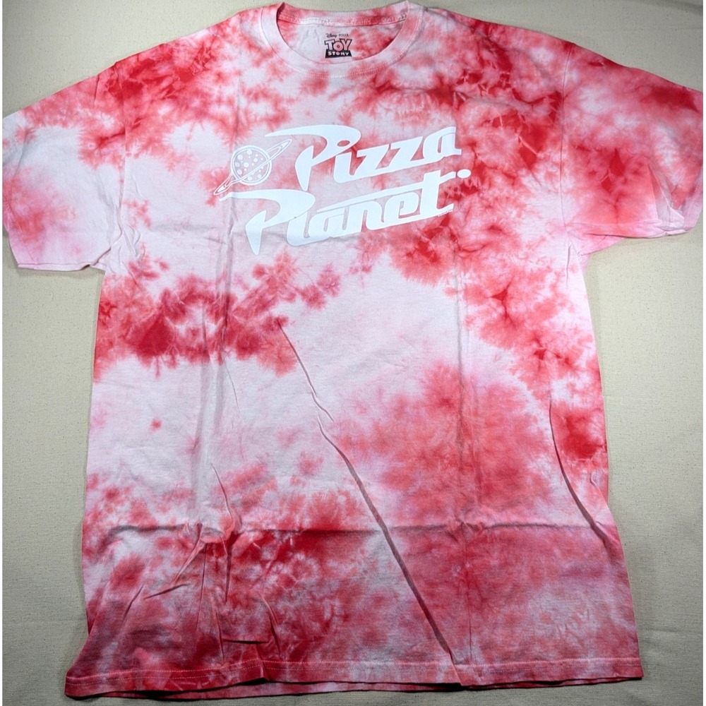 Toy Story Pizza Planet T-Shirt Mens Large Disney Pixar - Perfect Halloween Tee